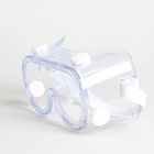 Hastane İçin Tek Kullanımlık Cerrahi Güvenlik Gözlükleri PVC PC Malzemesi Şeffaf Renk Tedarikçi