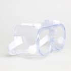 Hastane İçin Tek Kullanımlık Cerrahi Güvenlik Gözlükleri PVC PC Malzemesi Şeffaf Renk Tedarikçi
