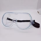 Özel Tıbbi Güvenlik Gözlükleri Çift Katmanlı PC Lens Beyaz Çerçeve Anti-sıçrama Tedarikçi