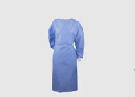 Mavi Tek Kullanımlık Cerrahi Önlük Anti Bakteriyel Boyut 120 * 140cm ISO Belgeli Tedarikçi