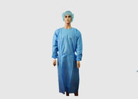 Nefes Alabilir Steril Cerrahi Önlükler, Mavi Ameliyathane Elbisesi Tek Kullanımlık Tedarikçi
