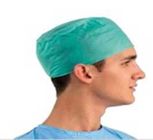 Lateks Ücretsiz Tek Kullanımlık Cerrahi Kapaklar, Dikişli Elastik ile Tek Kullanımlık Ameliyathane Şapkaları Tedarikçi