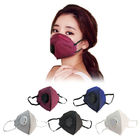 Anti Virus Foldable FFP2 Mask Vertical Fold Flat Breathing Filter Mask Tedarikçi