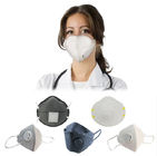 Skin friendly Foldable FFP2 Mask Dustproof Industrial Breathing Mask With Valve Tedarikçi