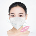 4 Katmanlı Koruma Katlanabilir FFP2 Maskesi, Kulak Giyen Tek Koruyucu Maske Tedarikçi