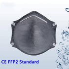 Tek Kullanımlık FFP2 Karbon Filtre Maskesi, 4 katlı Tek Kullanımlık Toz Maskesi Tedarikçi