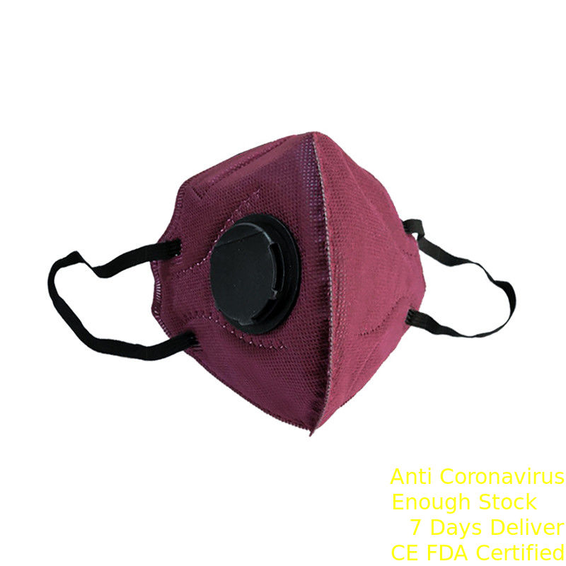 Anti Virus Foldable FFP2 Mask Vertical Fold Flat Breathing Filter Mask Tedarikçi