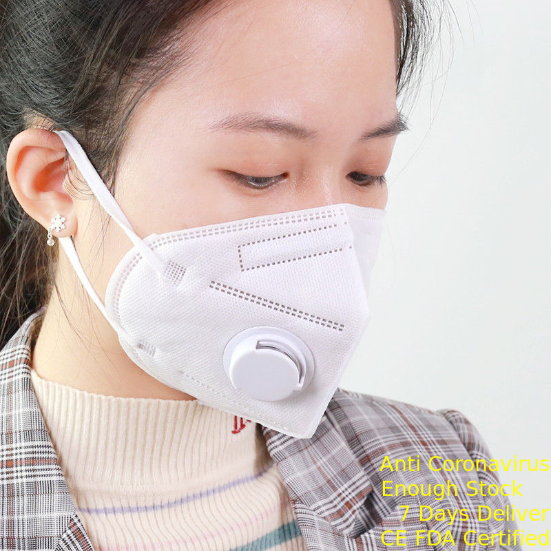 Breathable N95 Disposable Mask , FFP2 Face Mask 4 Layer Protection Tedarikçi
