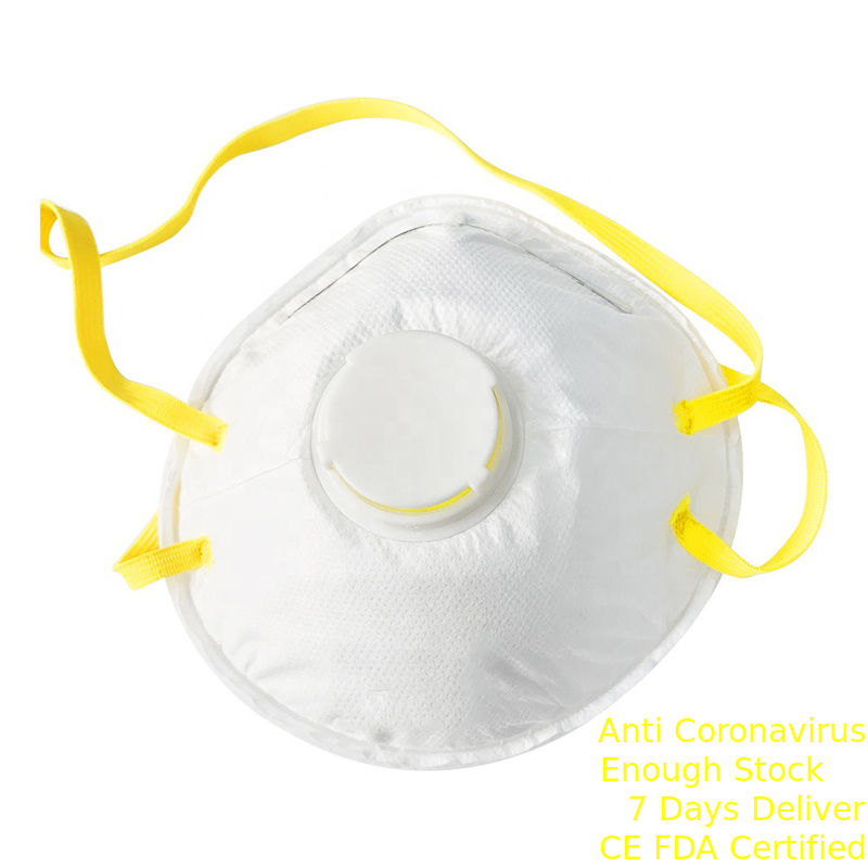 Kulak Askısı Tipi FFP2 Tek Kullanımlık Maske, Nefes Alabilir Valfli Toz Maskesi Tedarikçi