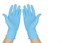 Kayma Dayanıklı mavi tek kullanımlık eldivenler, Steril Nitril Eldiven Esnek çalışma Tedarikçi