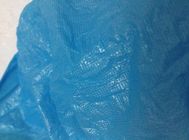 CPE Polietilen Tek Kullanımlık Galoş Kapakları, Kabartmalı Yüzeyli Mavi Plastik Galoşlar Tedarikçi