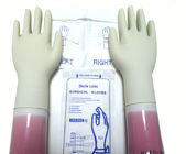 Haddelenmiş Jant ile Tek Kullanımlık Doğal Beyaz Renk Steril Lateks Cerrahi Eldivenler Tedarikçi