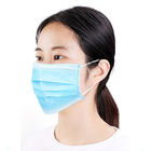 Nefes Tek Kullanımlık Mavi Kulak Askısı Yüz Maskesi 3 Katmanlı Filtrasyon Enfeksiyonları Azaltın Tedarikçi