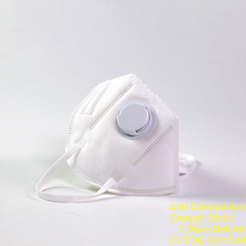 N95 Dikey Katlanır Maske Renkli FFP2 Toz Maskesi Yetişkin İçin 4 Katmanlı Koruma Tedarikçi