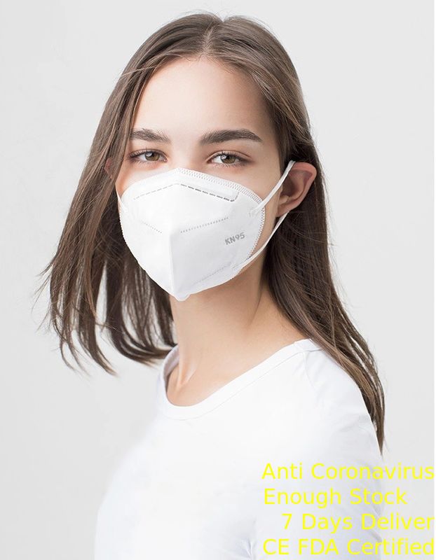 Elastik Kulak Askısı ile Antibakteriyel Katlanabilir FFP2 Maske KN95 Tek Kullanımlık Yüz Maskesi Tedarikçi